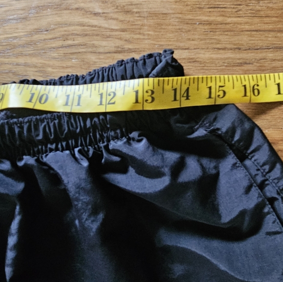 US Army APFU Black 100% Nylon Physical Training Track Pants Unisex Size Large - Picture 10 of 15